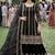 Black chinon sharara salwar suit- Full stitched free size