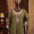 Green chiffon sharara salwar suit - Full stitched free size