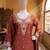 Orange chiffon sharara salwar suit - Full stitched free size