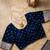 Navy blue soft silk small ethnic butti jacquard zari woven banarasi saree