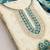 Cream embroidered salwar suit
