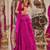 Pink Embroidered Lehenga Choli Set with Dupatta