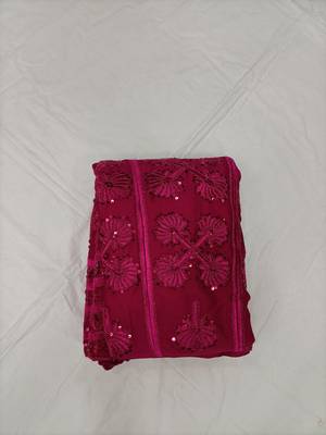 Pink Embroidered Lehenga Choli Set with Dupatta 6