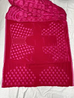 Pink Embroidered Lehenga Choli Set with Dupatta 8