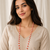 red color beads mala