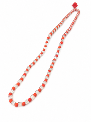 red color beads mala 2