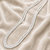 white color beads mala