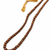 brown color beads mala
