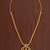 Golden temple jewellery necklace with jhumki earrings set one gram gold No.915