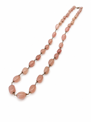 pink color beads mala 3
