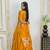 New Designer Patch Work Yellow Color Lehenga Choli With Dupatta Set For Women's