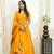 New Designer Patch Work Yellow Color Lehenga Choli With Dupatta Set For Women's