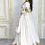 New Fancy Patch Work White Color Lehenga Choli With Dupatta Set For Women's