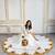 New Fancy Patch Work White Color Lehenga Choli With Dupatta Set For Women's