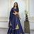 New Fancy Navy Blue Color Patch Work Lehenga Choli With Dupatta Set For Women's