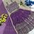 Lavender georgette heavy sequence work wedding lehenga choli for kids