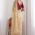 Women's satin silk saree with elegant lace border party wear designer saree