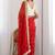 Women's satin silk saree with elegant lace border party wear designer saree