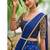 Royal Blue Silk Zari Lehenga with Banarasi Silk Dupatta
