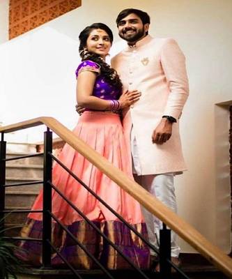Peach Silk Zari Lehenga with Banarasi Silk Dupatta 3