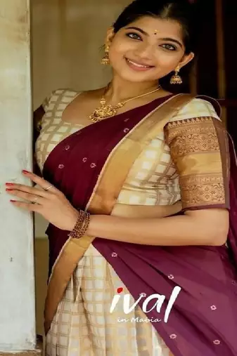 Silk Zari Lehenga with Wine Banarasi Silk Dupatta