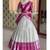 White Silk Zari Lehenga with Banarasi Silk Dupatta