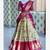 Lime Silk Zari Lehenga with Banarasi Silk blend Dupatta