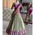 Lime Silk Zari Lehenga with Banarasi Silk Dupatta
