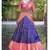 Purple Silk Zari Lehenga with Banarasi Silk Dupatta