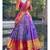 Purple Silk Zari Lehenga with Banarasi Silk Dupatta