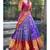 Purple Silk Zari Lehenga with Banarasi Silk Dupatta
