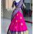Rani Pink Silk Zari Lehenga with Banarasi Silk Dupatta