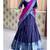 Royal Blue Silk Zari Lehenga with Banarasi Silk Dupatta