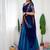 Blue Silk Zari Lehenga with Banarasi Silk Dupatta