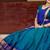 Blue Silk Zari Lehenga with Banarasi Silk Dupatta