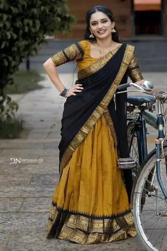 Yellow Silk Zari Lehenga with Banarasi Silk Dupatta
