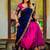 Rani Pink Silk Zari Lehenga with Banarasi Silk Dupatta