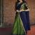 Green Silk Zari Lehenga with Banarasi Silk Dupatta