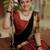 Marron Silk Zari Lehenga with Banarasi Silk Dupatta