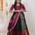 Green Silk Zari Lehenga with Banarasi Silk Dupatta