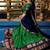 Green Silk Zari Lehenga with Banarasi Silk Dupatta