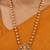 Golden nellikkai mala Medium length with Laxmi pendant temple jewellery one gram gold No.1395
