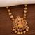 Golden nellikkai mala Medium length with Laxmi pendant temple jewellery one gram gold No.1395