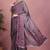 Mirchi fashion women's magenta floral printed chiffon saree with unstitched blouse piece