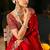 Women's satin silk saree with elegant lace border party wear designer saree