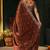 Women's satin silk saree with elegant lace border party wear designer saree