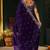 Women's satin silk saree with elegant lace border party wear designer saree