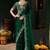 Women's satin silk saree with elegant lace border party wear designer saree