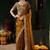 Women's satin silk saree with elegant lace border party wear designer saree