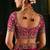 Women's satin silk saree with elegant lace border party wear designer saree